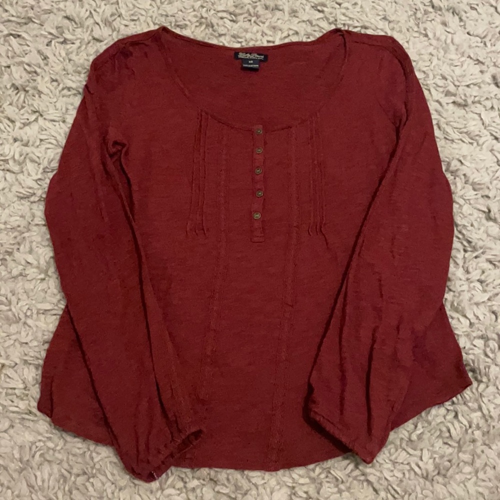 Lucky brand long-sleeve top
